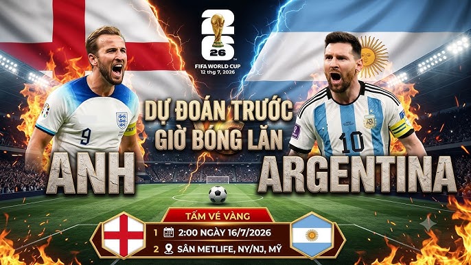 OK9 - Soi kèo Anh vs Argentina: Nhận định bán kết World Cup 2026 10 OK9 - Soi kèo Anh vs Argentina: Nhận định bán kết World Cup 2026